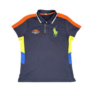 Official Polo Ralph Lauren US Open 2016 Ball Person Polo Shirt Women's Size Med